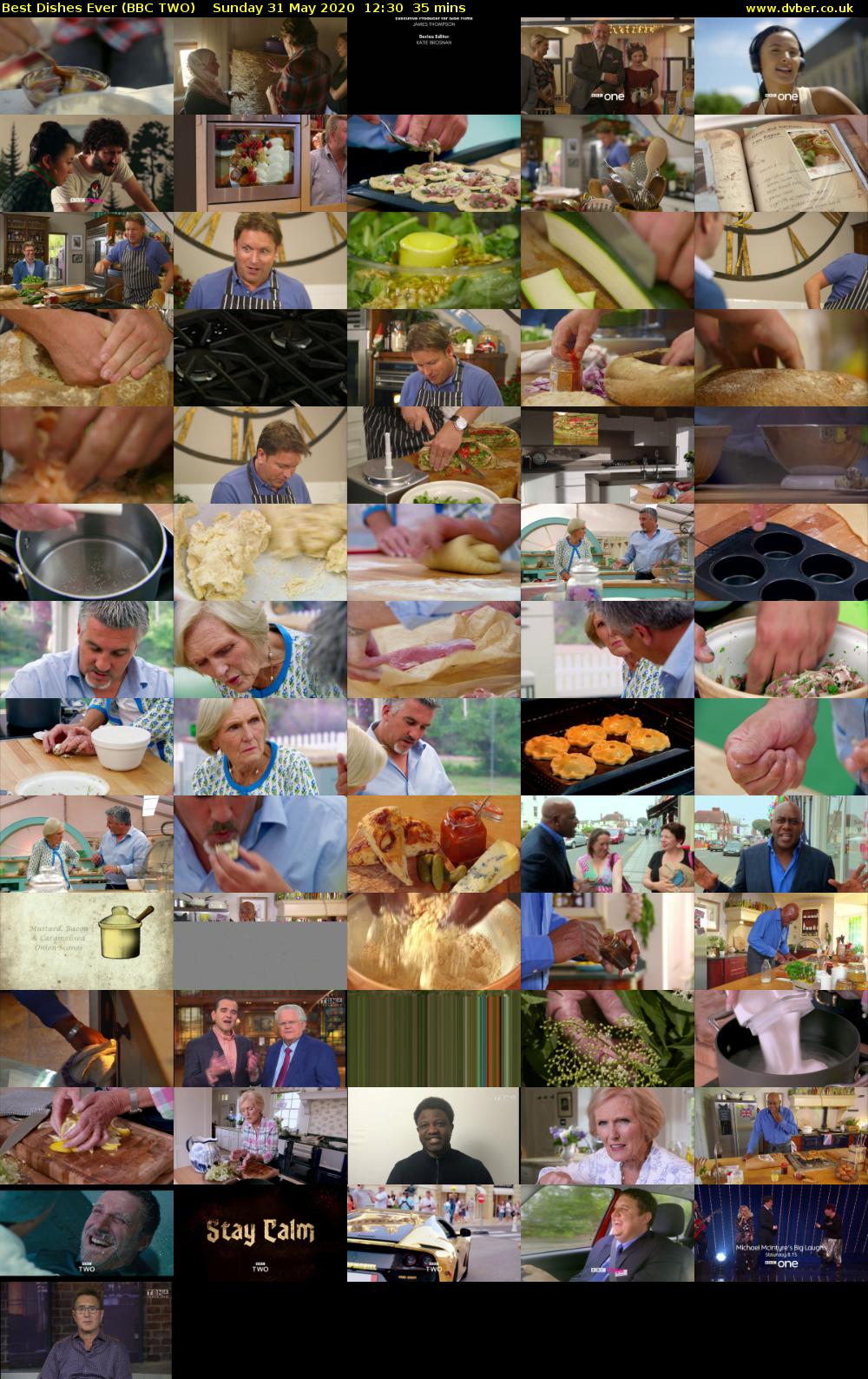 Best Dishes Ever (BBC TWO) Sunday 31 May 2020 12:30 - 13:05