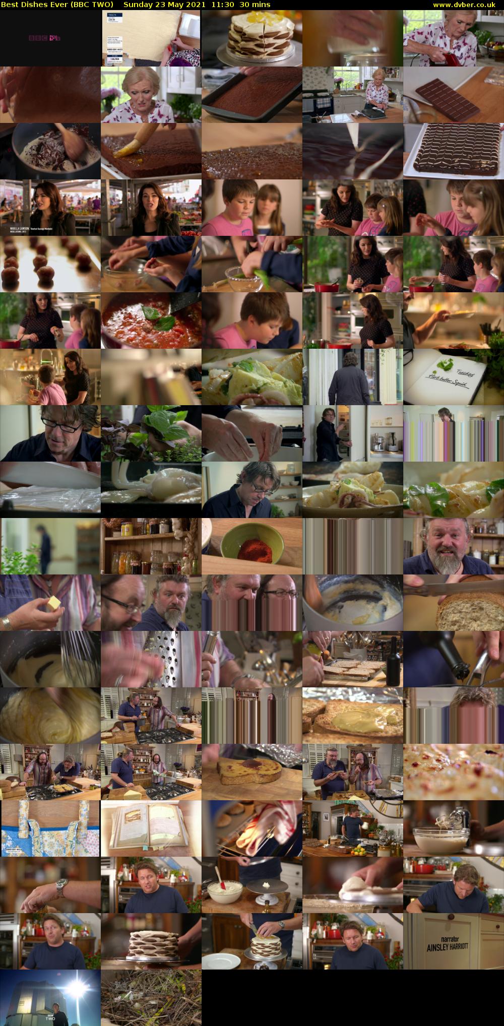 Best Dishes Ever (BBC TWO) Sunday 23 May 2021 11:30 - 12:00