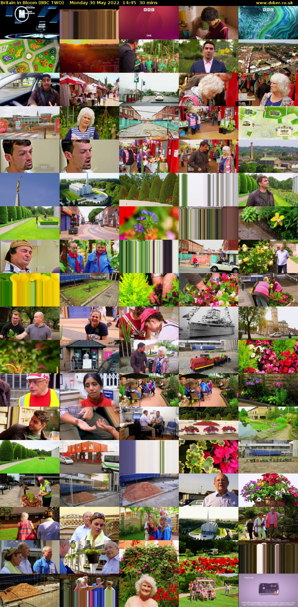 Britain in Bloom (BBC TWO) Monday 30 May 2022 14:45 - 15:15