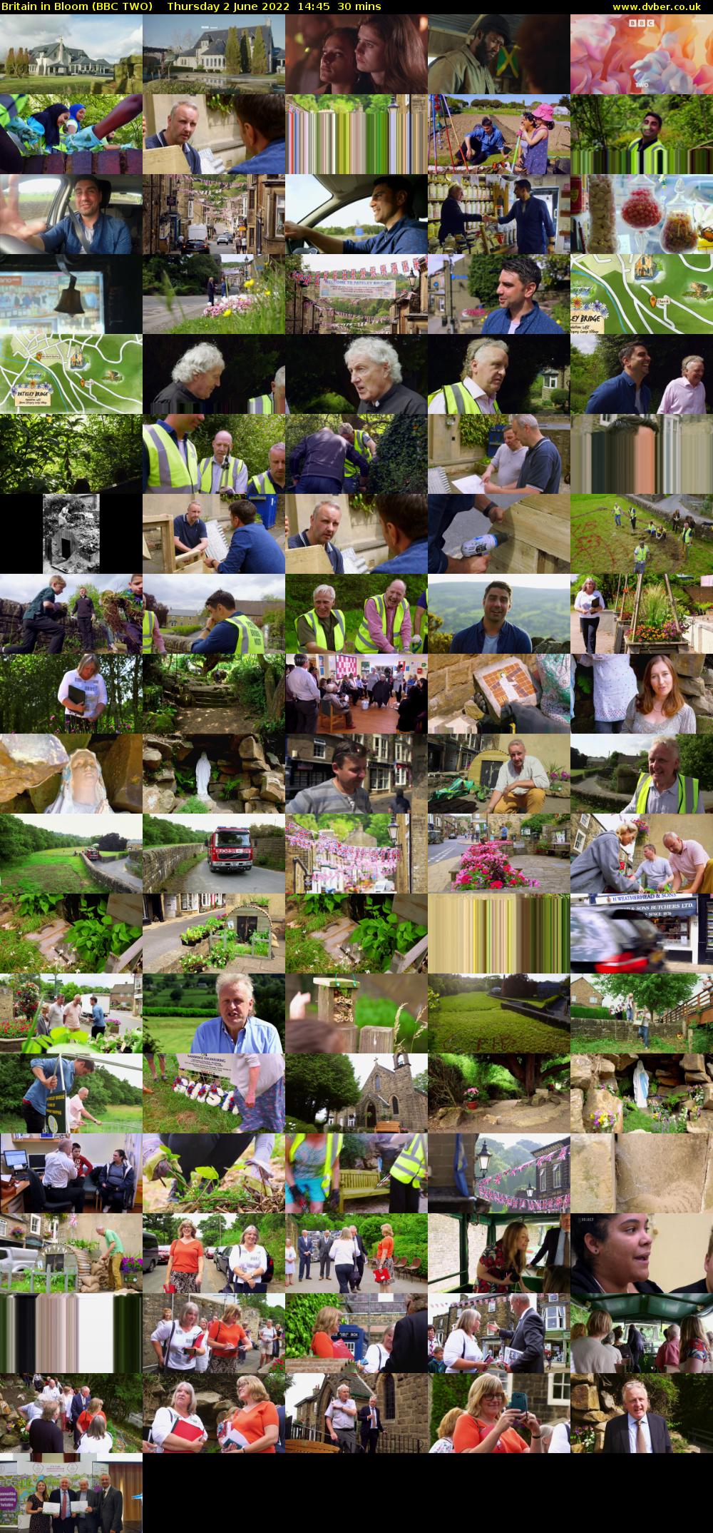 Britain in Bloom (BBC TWO) Thursday 2 June 2022 14:45 - 15:15