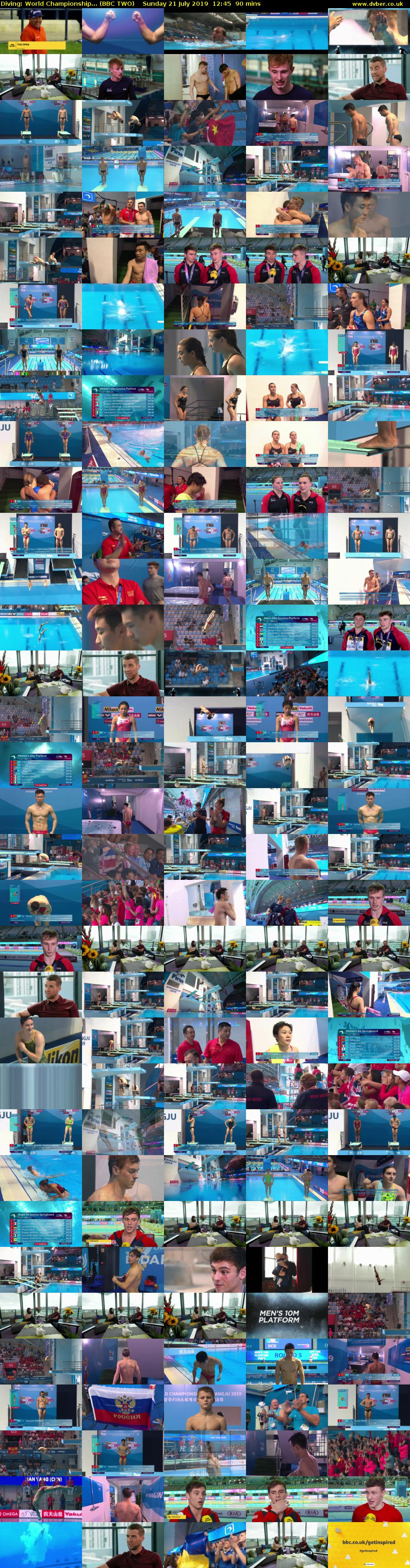 Diving: World Championship... (BBC TWO) Sunday 21 July 2019 12:45 - 14:15