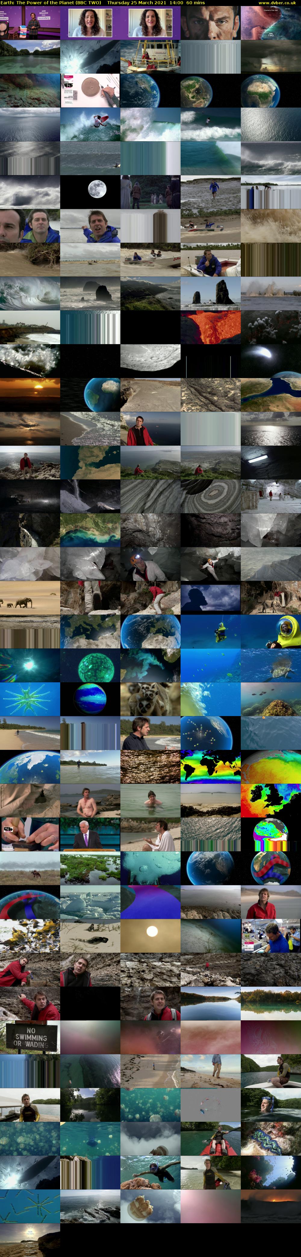 Earth: The Power of the Planet (BBC TWO) Thursday 25 March 2021 14:00 - 15:00