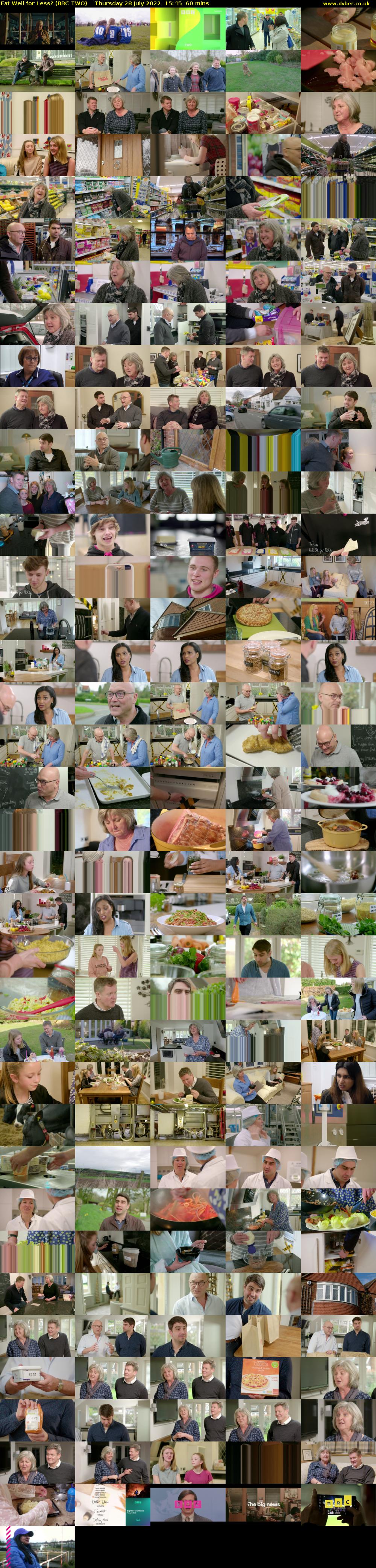 Eat Well for Less? (BBC TWO) Thursday 28 July 2022 15:45 - 16:45
