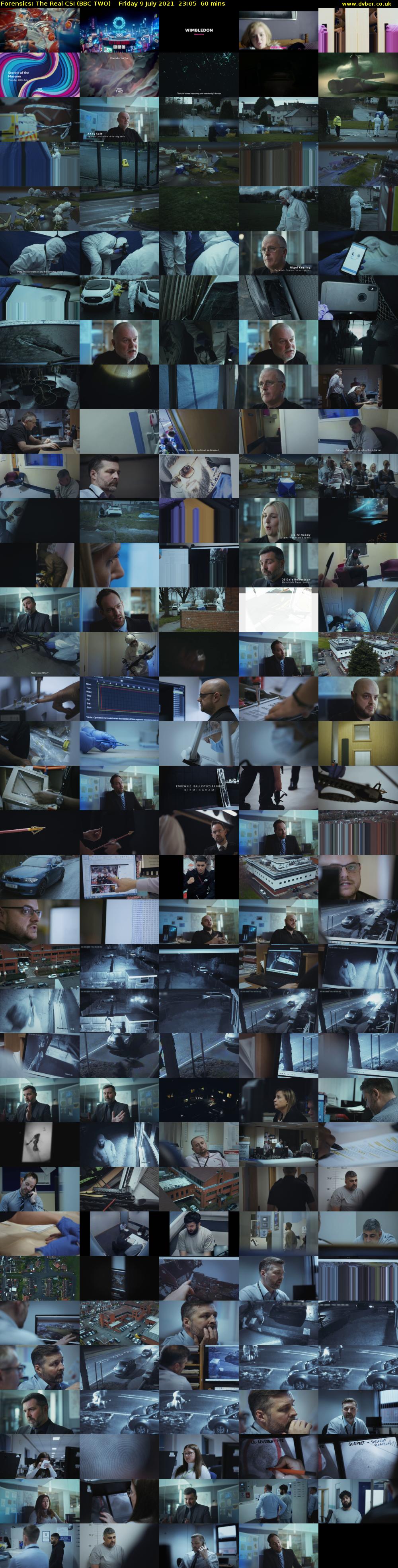 Forensics: The Real CSI (BBC TWO) Friday 9 July 2021 23:05 - 00:05