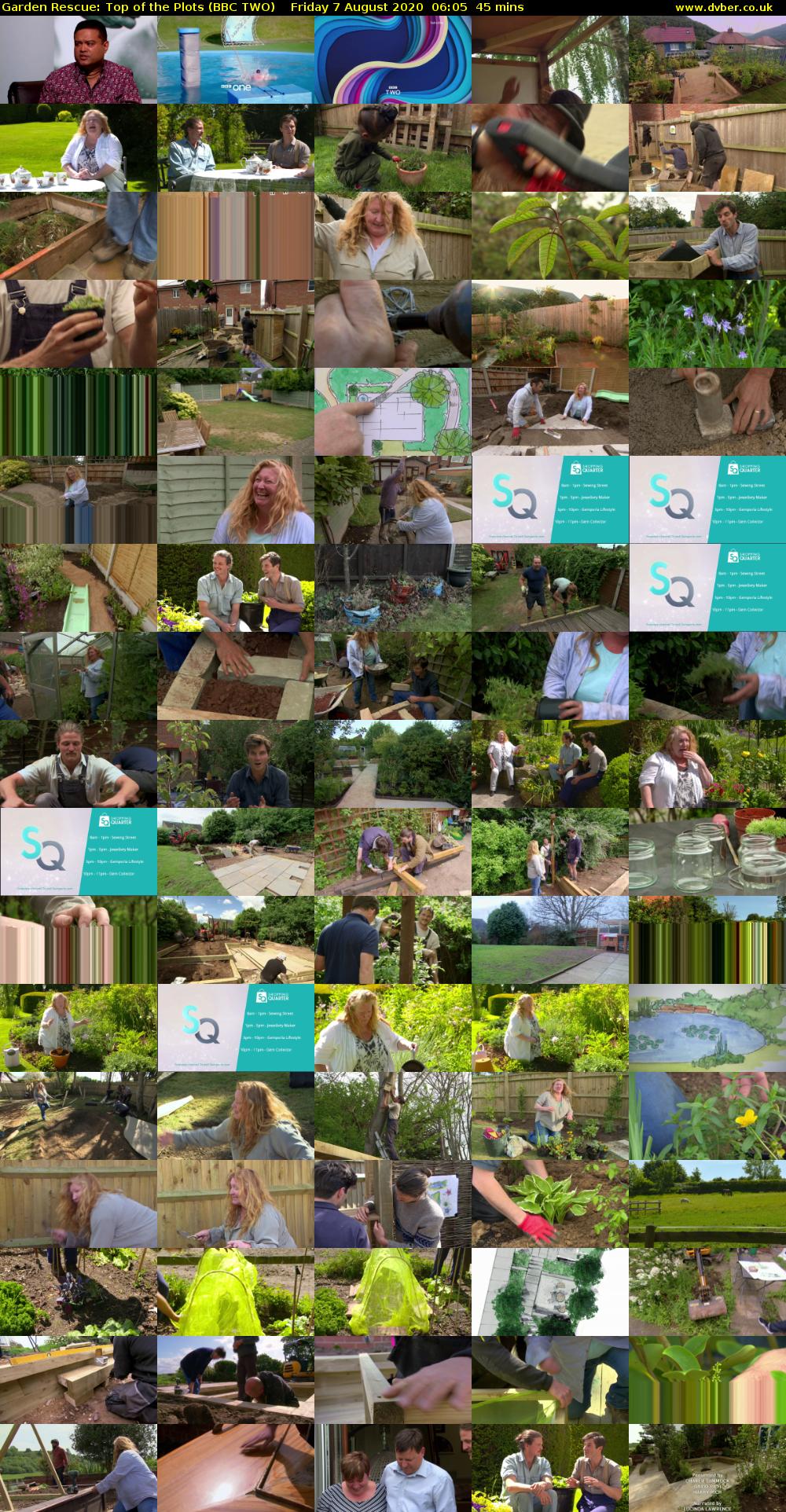 Garden Rescue: Top of the Plots (BBC TWO) Friday 7 August 2020 06:05 - 06:50
