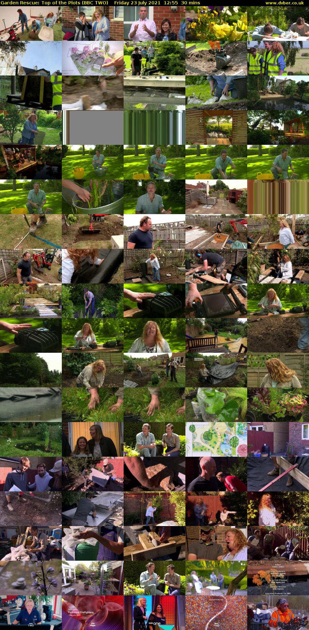 Garden Rescue: Top of the Plots (BBC TWO) Friday 23 July 2021 12:55 - 13:25