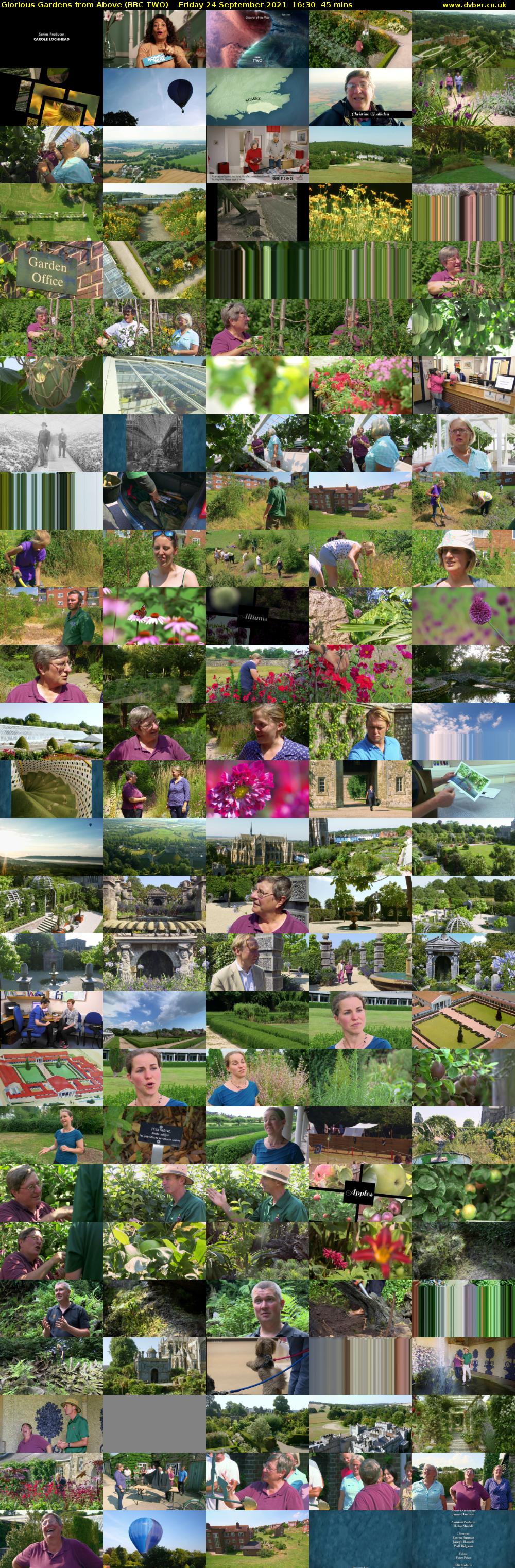 Glorious Gardens from Above (BBC TWO) Friday 24 September 2021 16:30 - 17:15