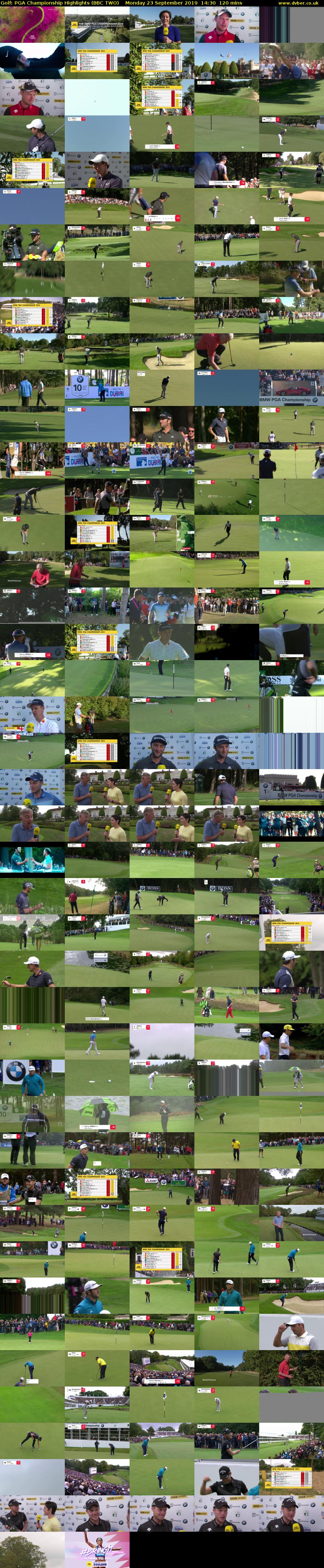 Golf: PGA Championship Highlights (BBC TWO) Monday 23 September 2019 14:30 - 16:30