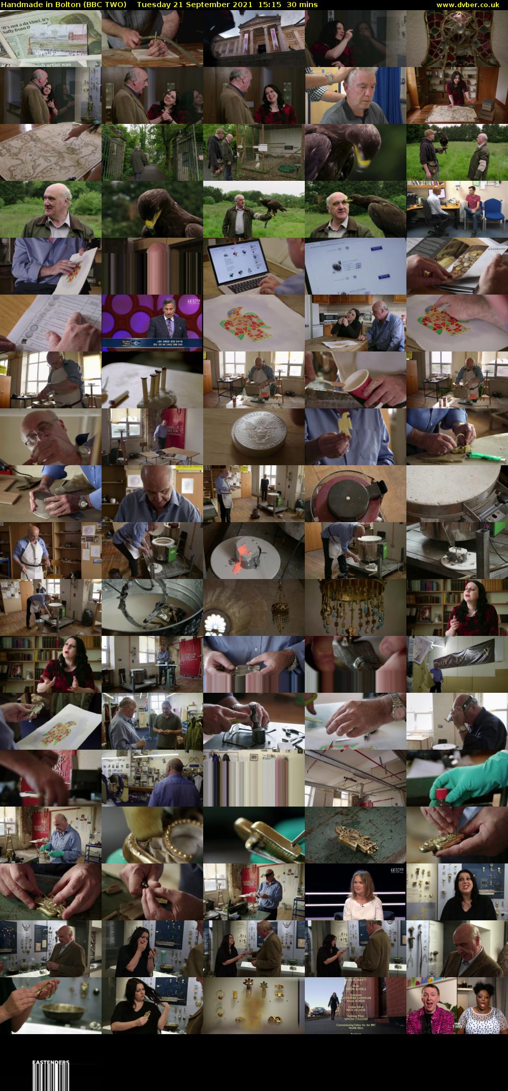 Handmade in Bolton (BBC TWO) Tuesday 21 September 2021 15:15 - 15:45