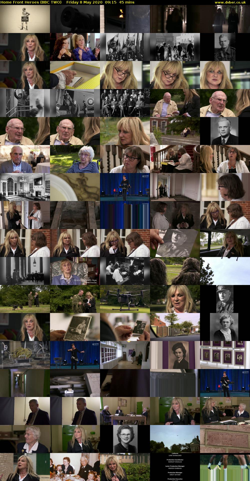 Home Front Heroes (BBC TWO) Friday 8 May 2020 09:15 - 10:00