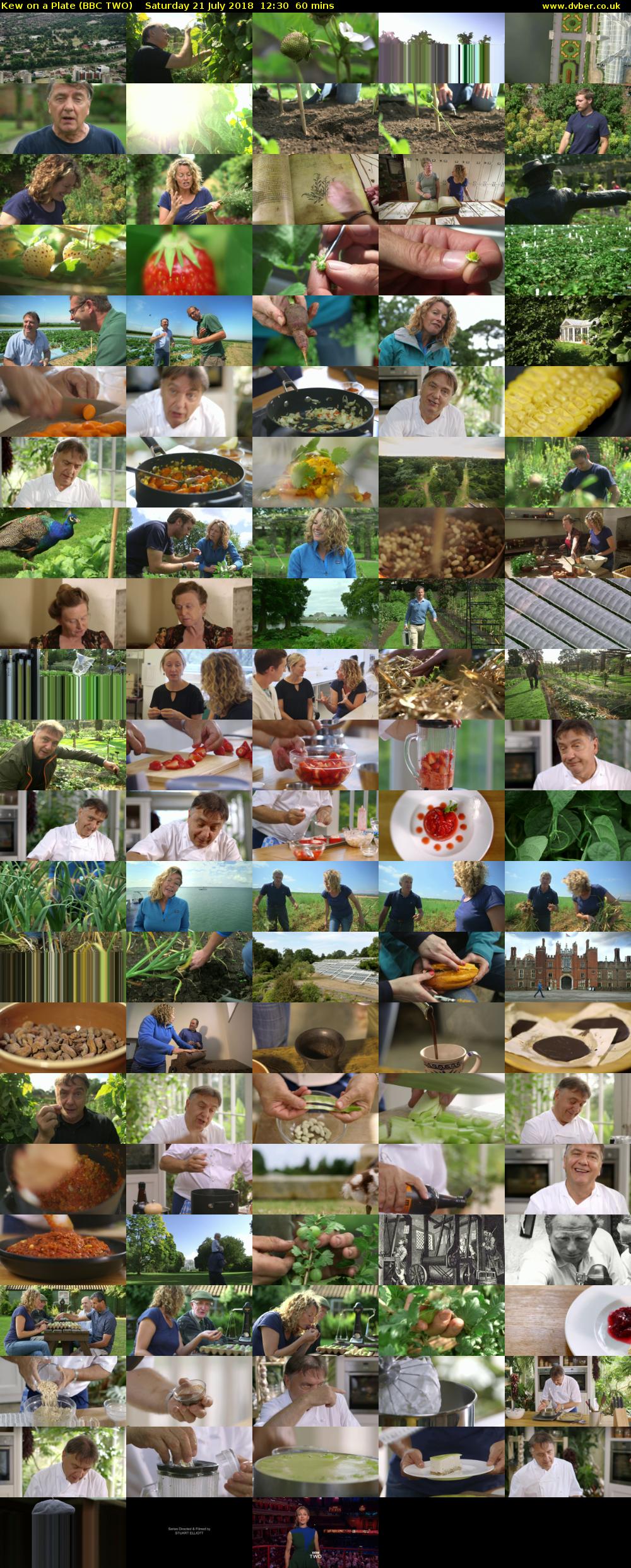 Kew on a Plate (BBC TWO) Saturday 21 July 2018 12:30 - 13:30