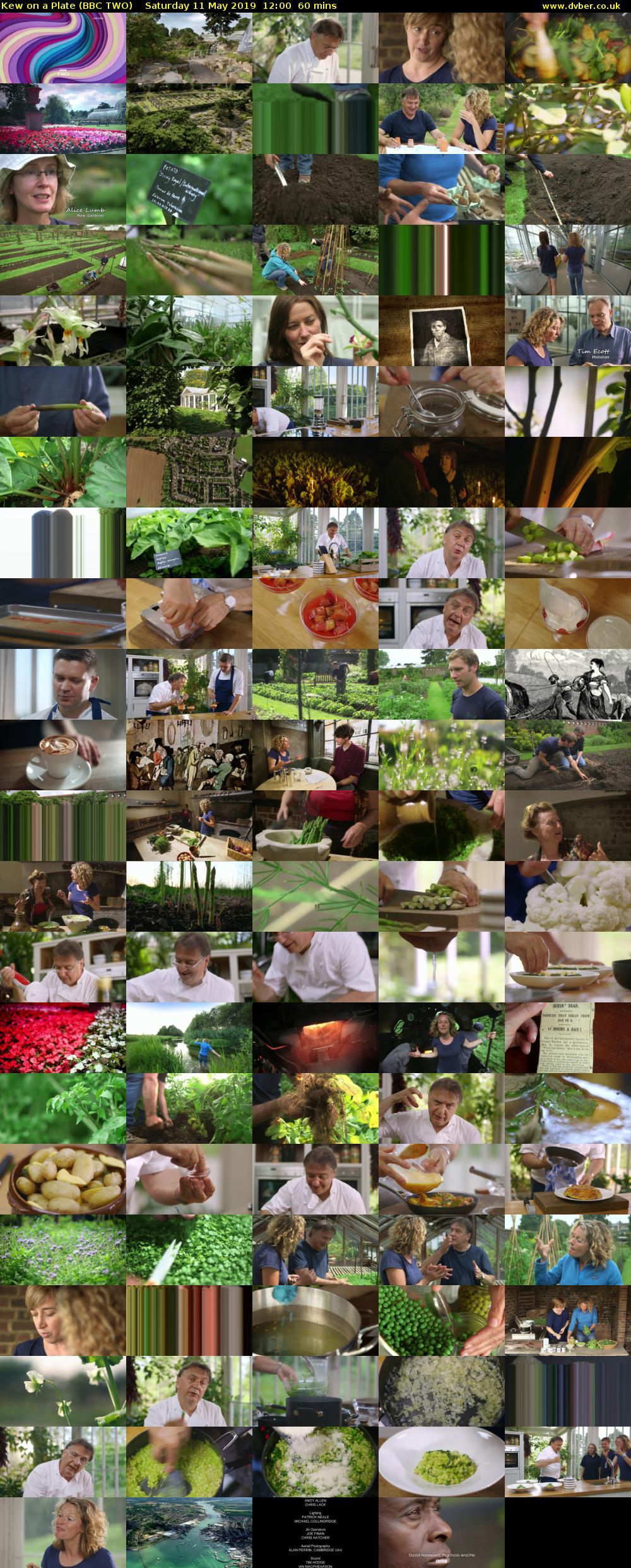 Kew on a Plate (BBC TWO) Saturday 11 May 2019 12:00 - 13:00
