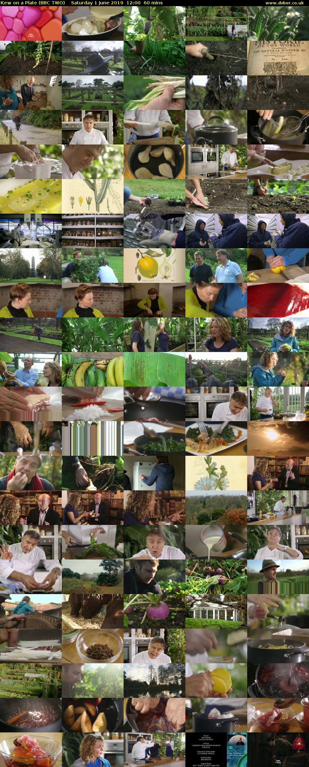 Kew on a Plate (BBC TWO) Saturday 1 June 2019 12:00 - 13:00