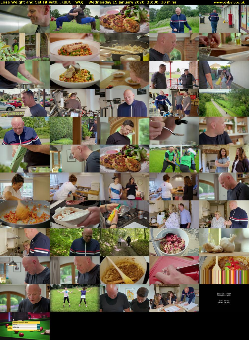 Lose Weight and Get Fit with... (BBC TWO) Wednesday 15 January 2020 20:30 - 21:00