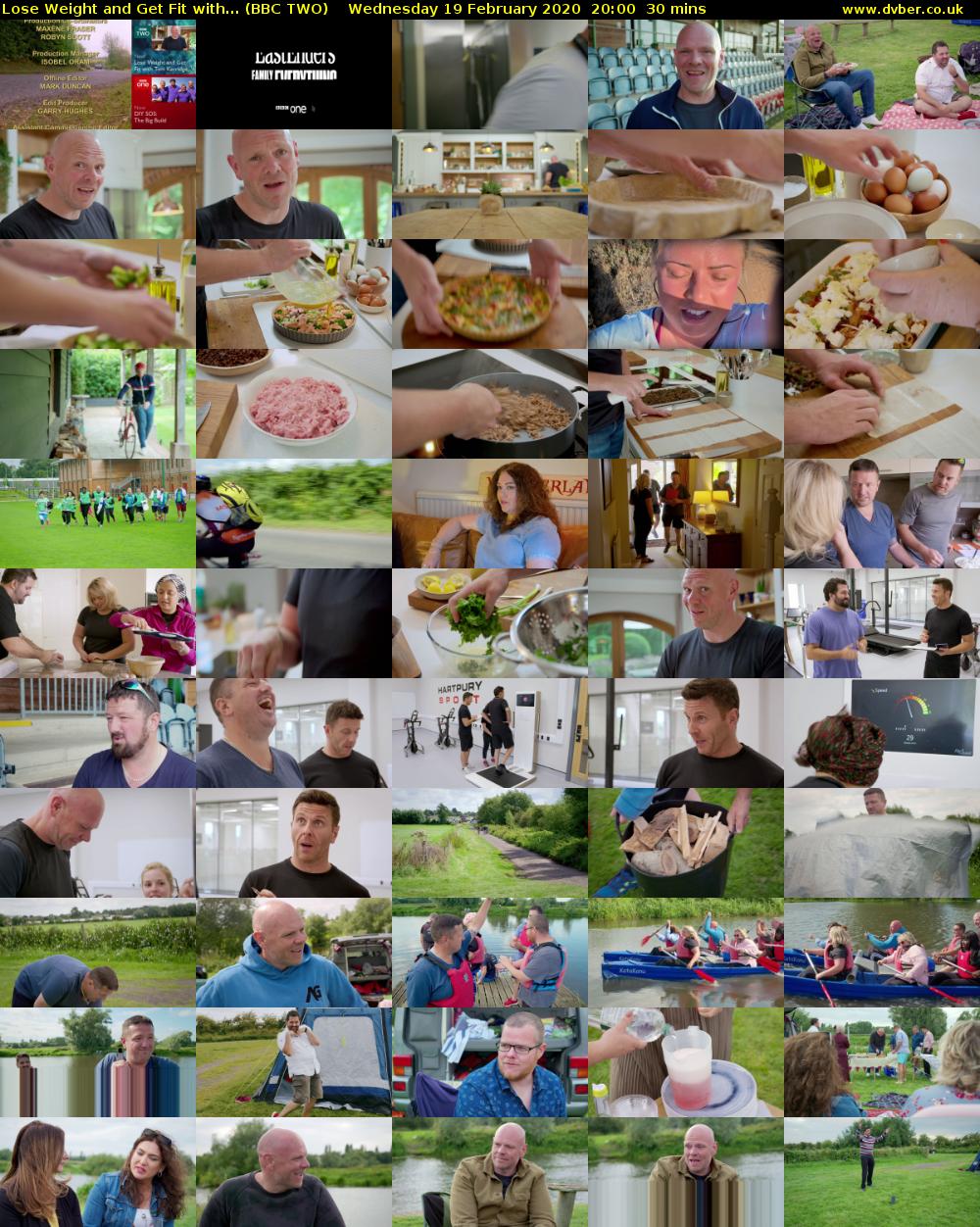 Lose Weight and Get Fit with... (BBC TWO) Wednesday 19 February 2020 20:00 - 20:30