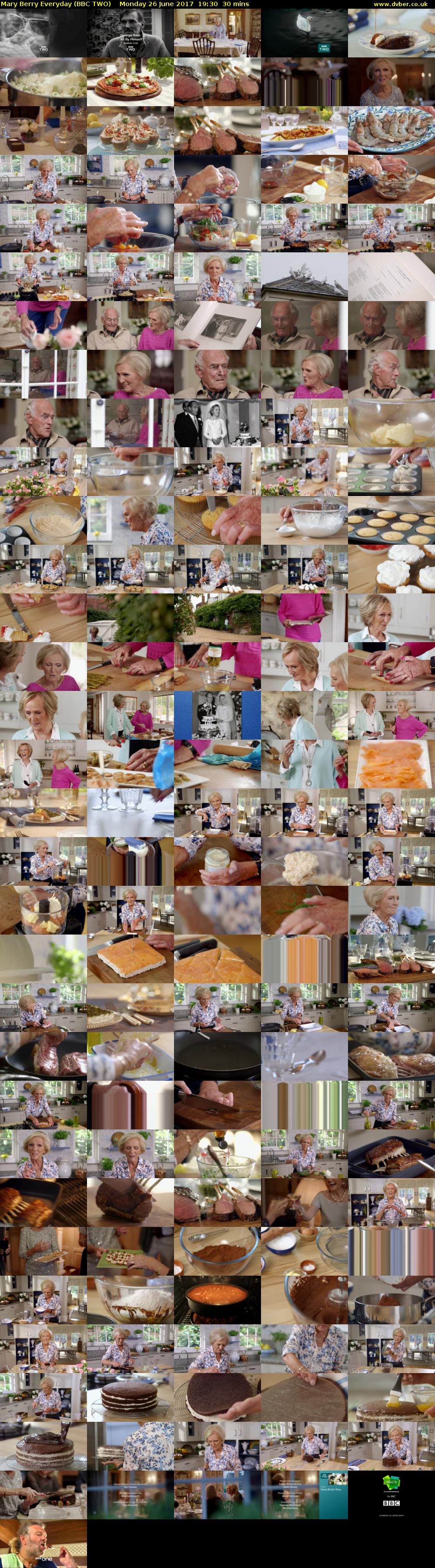 Mary Berry Everyday (BBC TWO) Monday 26 June 2017 19:30 - 20:00