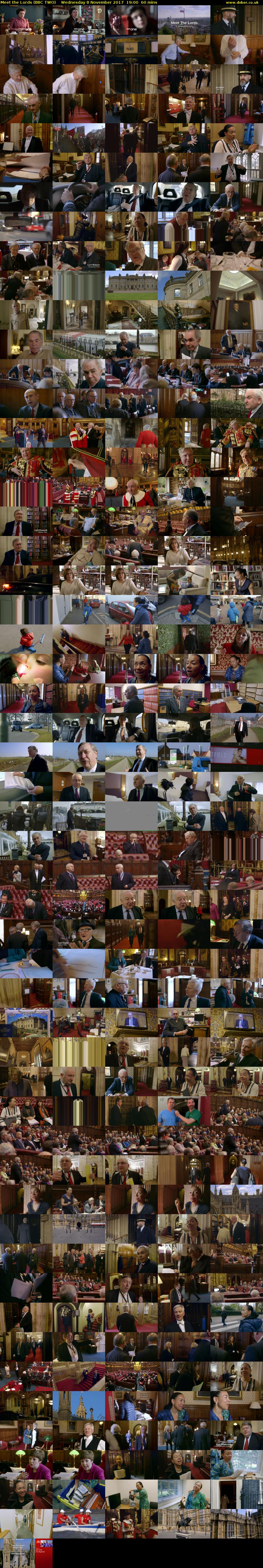 Meet the Lords (BBC TWO) Wednesday 8 November 2017 19:00 - 20:00