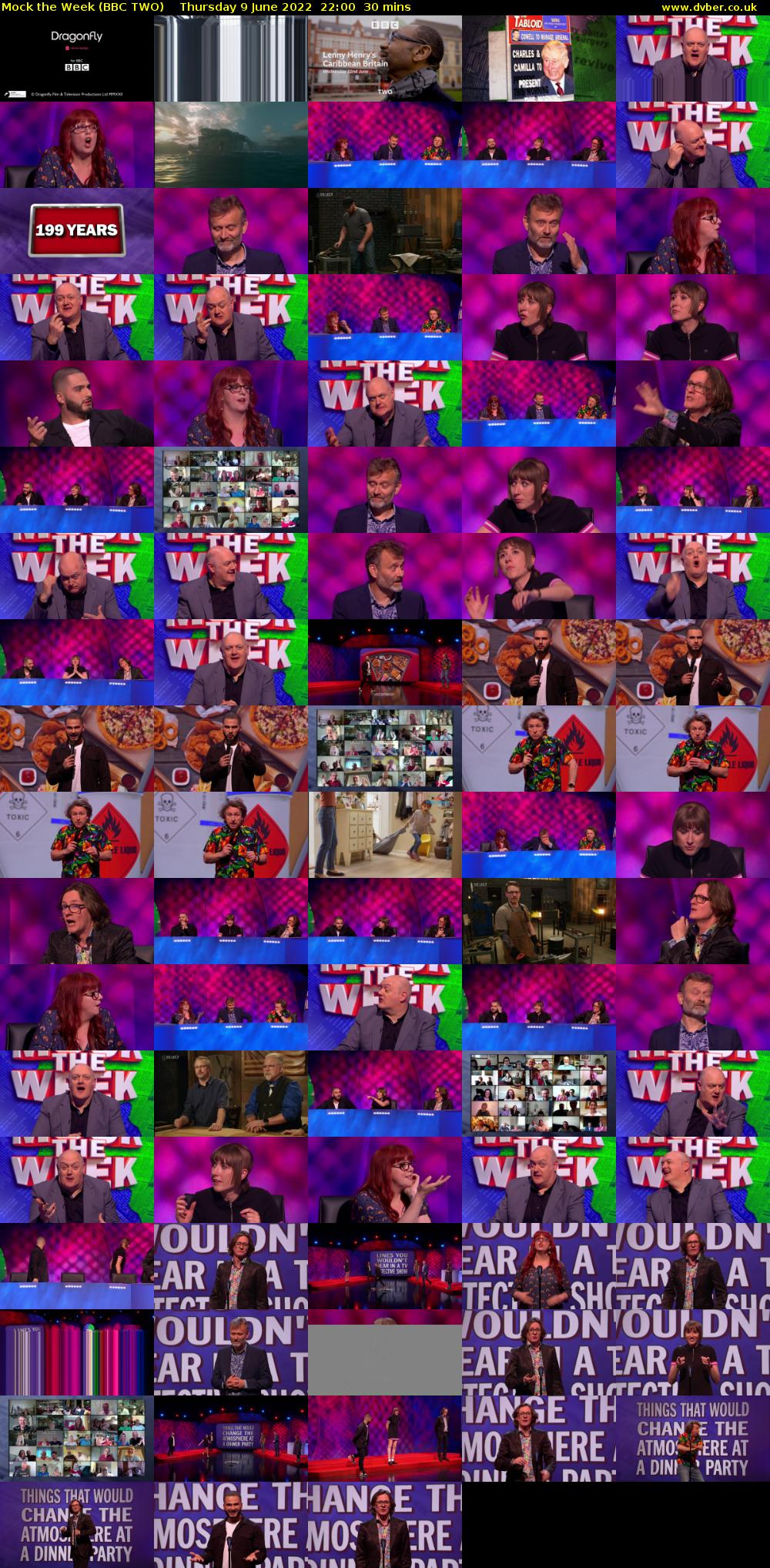 Mock the Week (BBC TWO) Thursday 9 June 2022 22:00 - 22:30