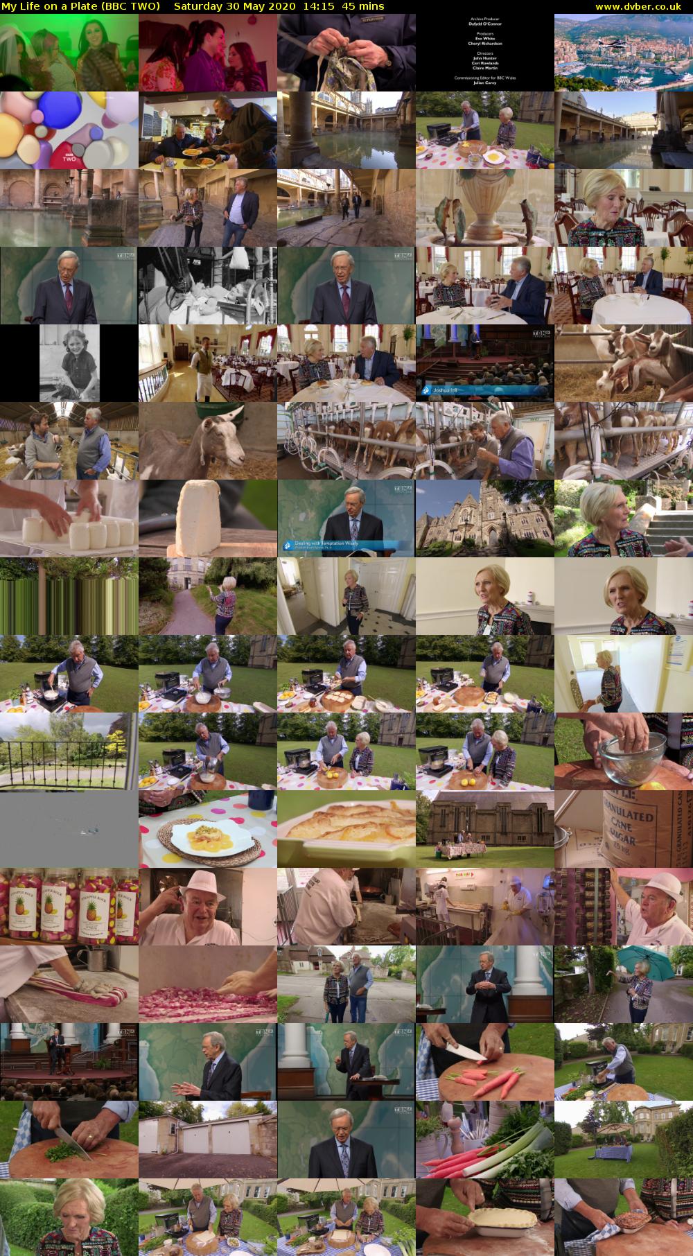 My Life on a Plate (BBC TWO) Saturday 30 May 2020 14:15 - 15:00