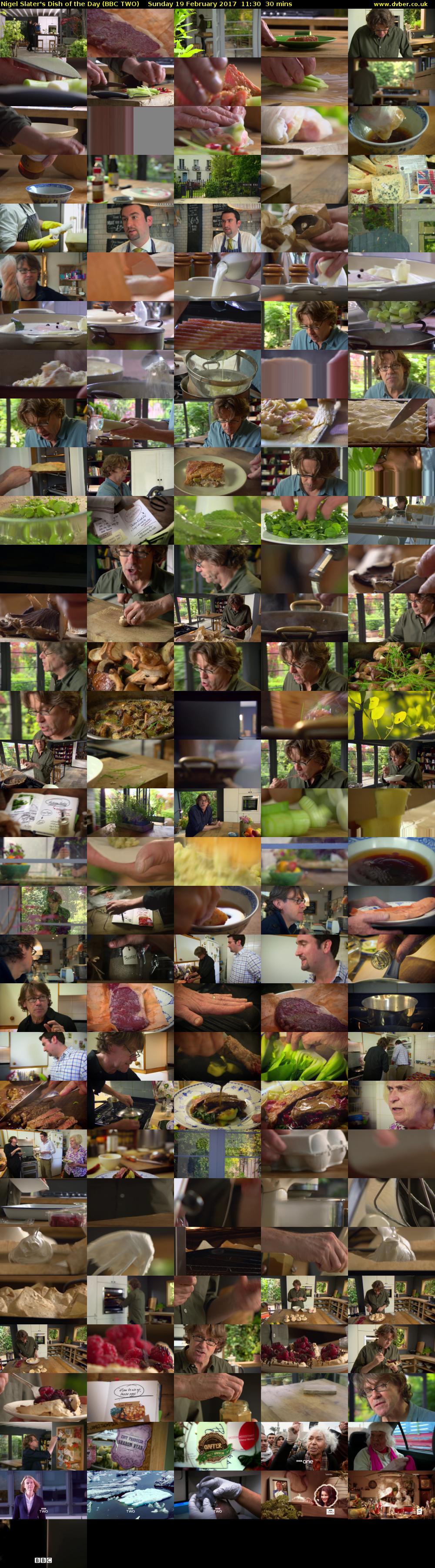 Nigel Slater's Dish of the Day (BBC TWO) Sunday 19 February 2017 11:30 - 12:00