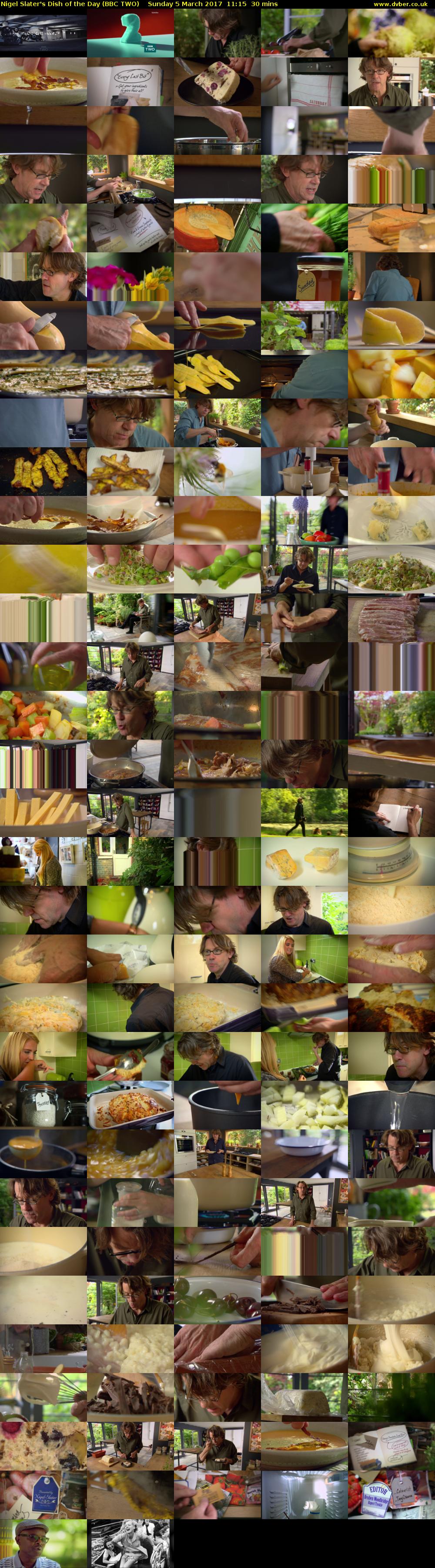 Nigel Slater's Dish of the Day (BBC TWO) Sunday 5 March 2017 11:15 - 11:45