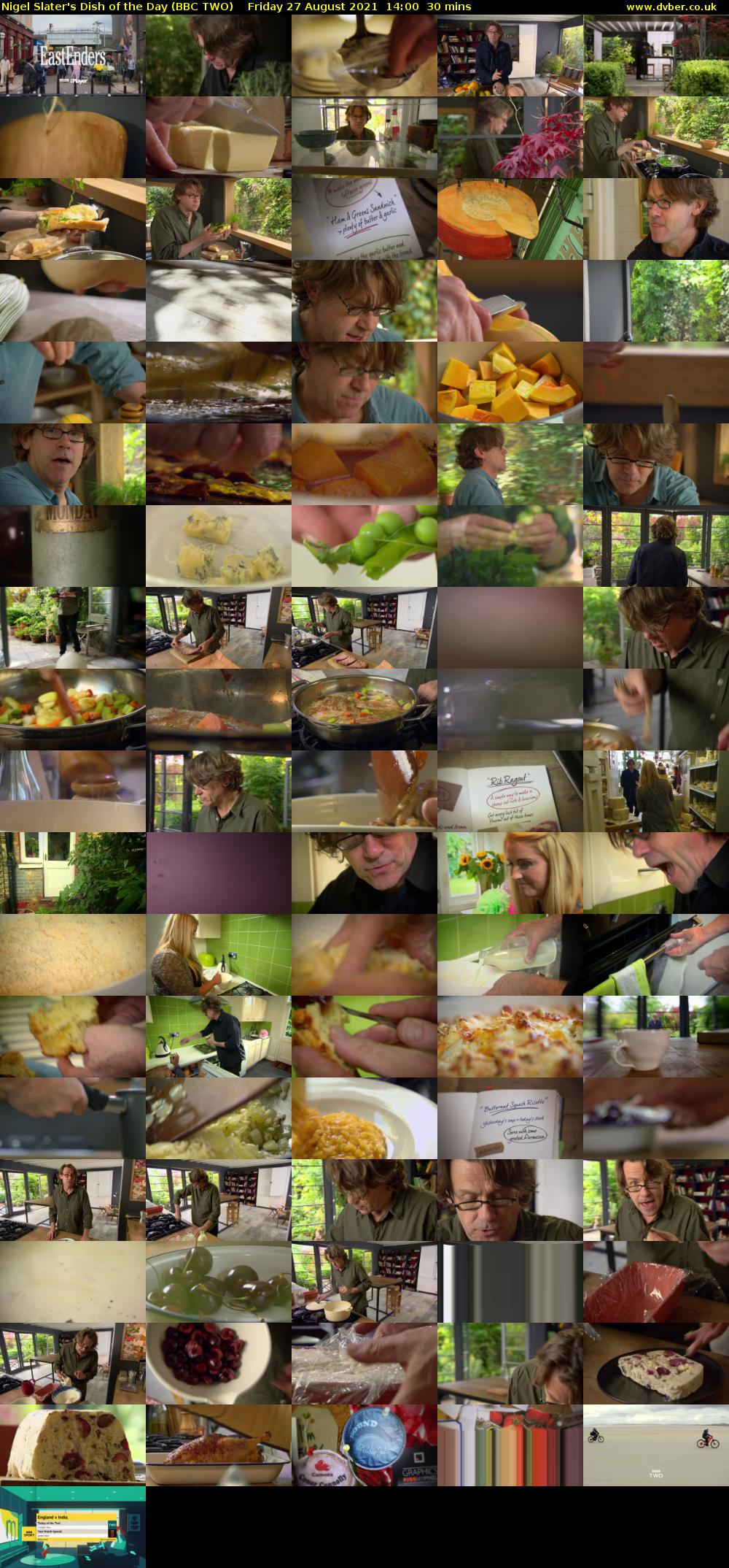 Nigel Slater's Dish of the Day (BBC TWO) Friday 27 August 2021 14:00 - 14:30