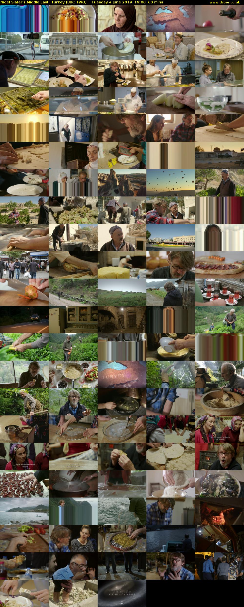 Nigel Slater's Middle East: Turkey (BBC TWO) Tuesday 4 June 2019 19:00 - 20:00