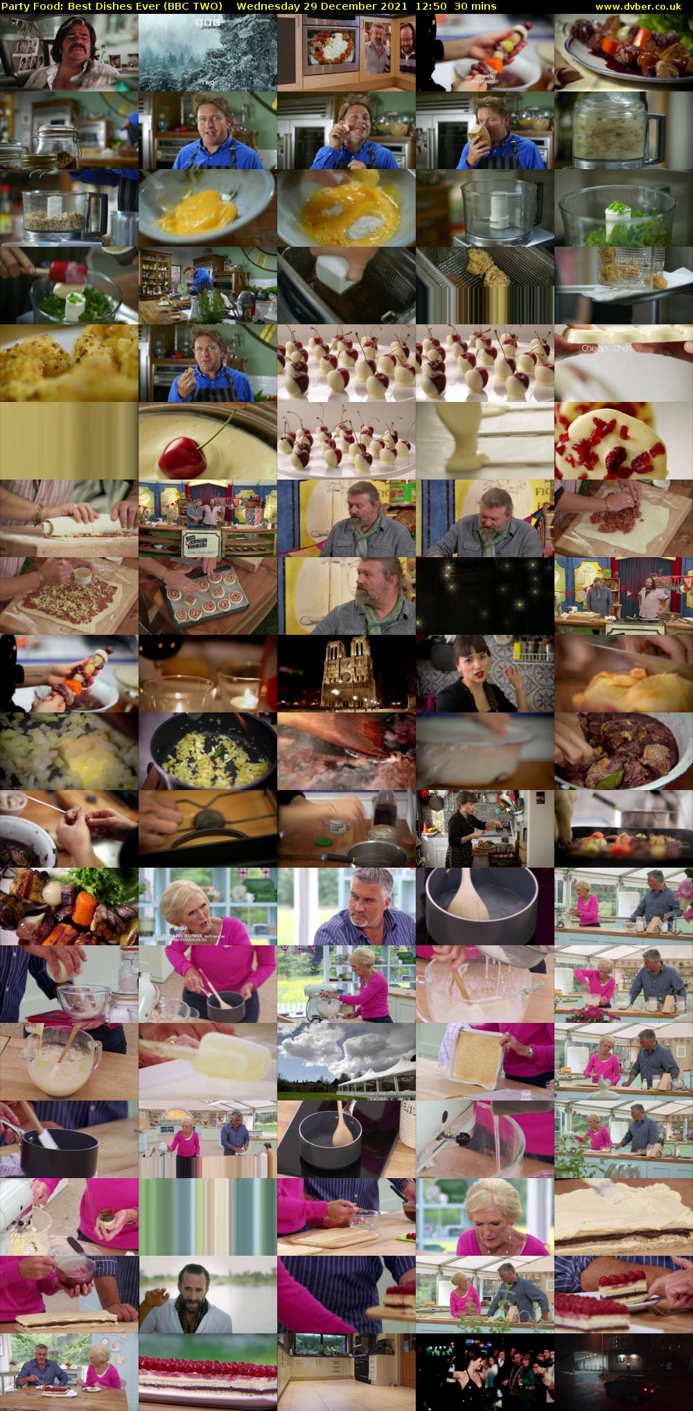 Party Food: Best Dishes Ever (BBC TWO) Wednesday 29 December 2021 12:50 - 13:20