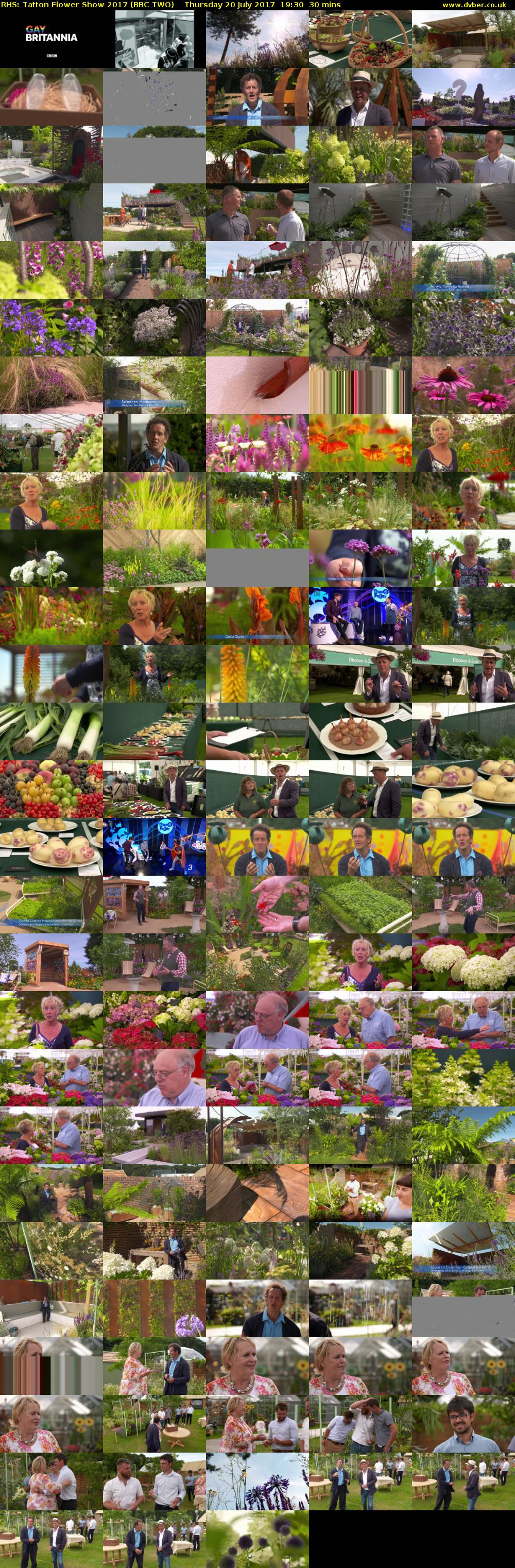 RHS: Tatton Flower Show 2017 (BBC TWO) Thursday 20 July 2017 19:30 - 20:00