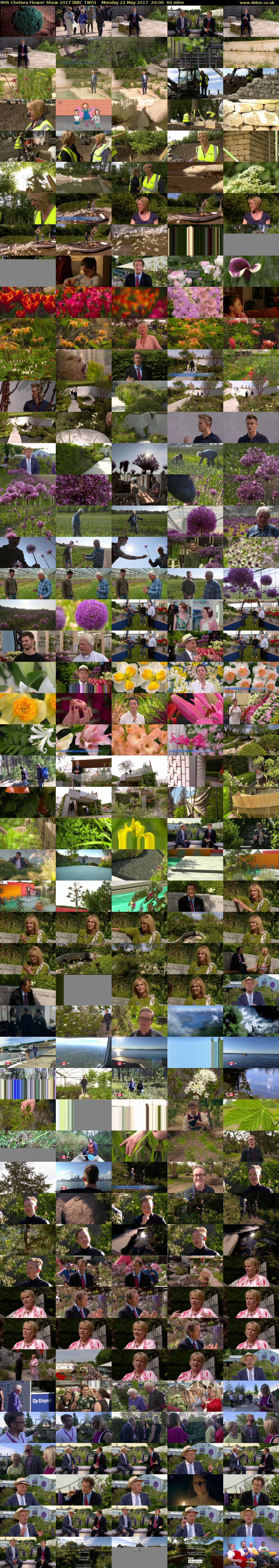 RHS Chelsea Flower Show 2017 (BBC TWO) Monday 22 May 2017 20:00 - 21:00