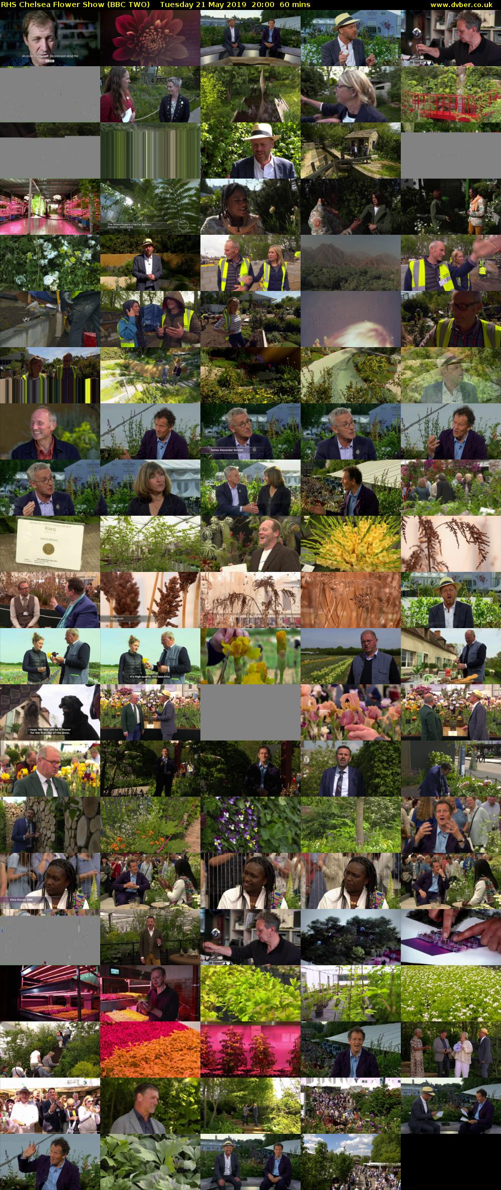 RHS Chelsea Flower Show (BBC TWO) Tuesday 21 May 2019 20:00 - 21:00