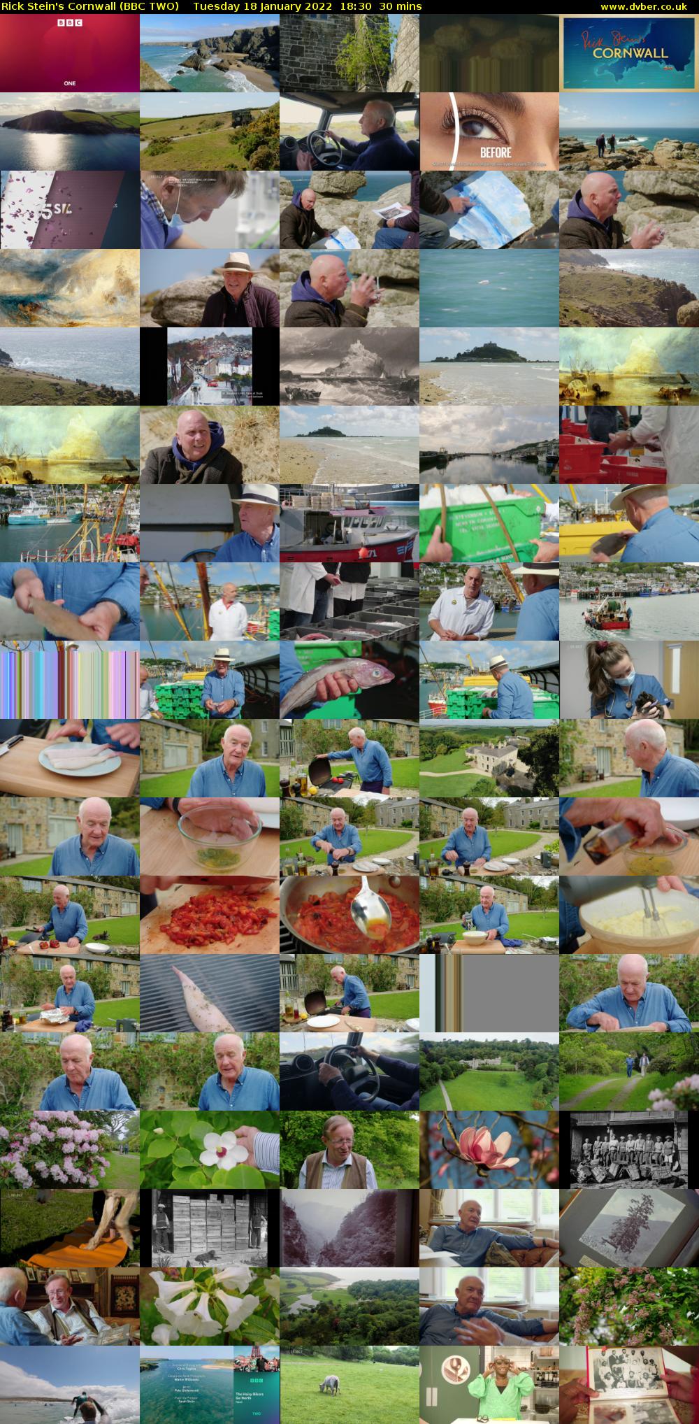 Rick Stein's Cornwall (BBC TWO) Tuesday 18 January 2022 18:30 - 19:00