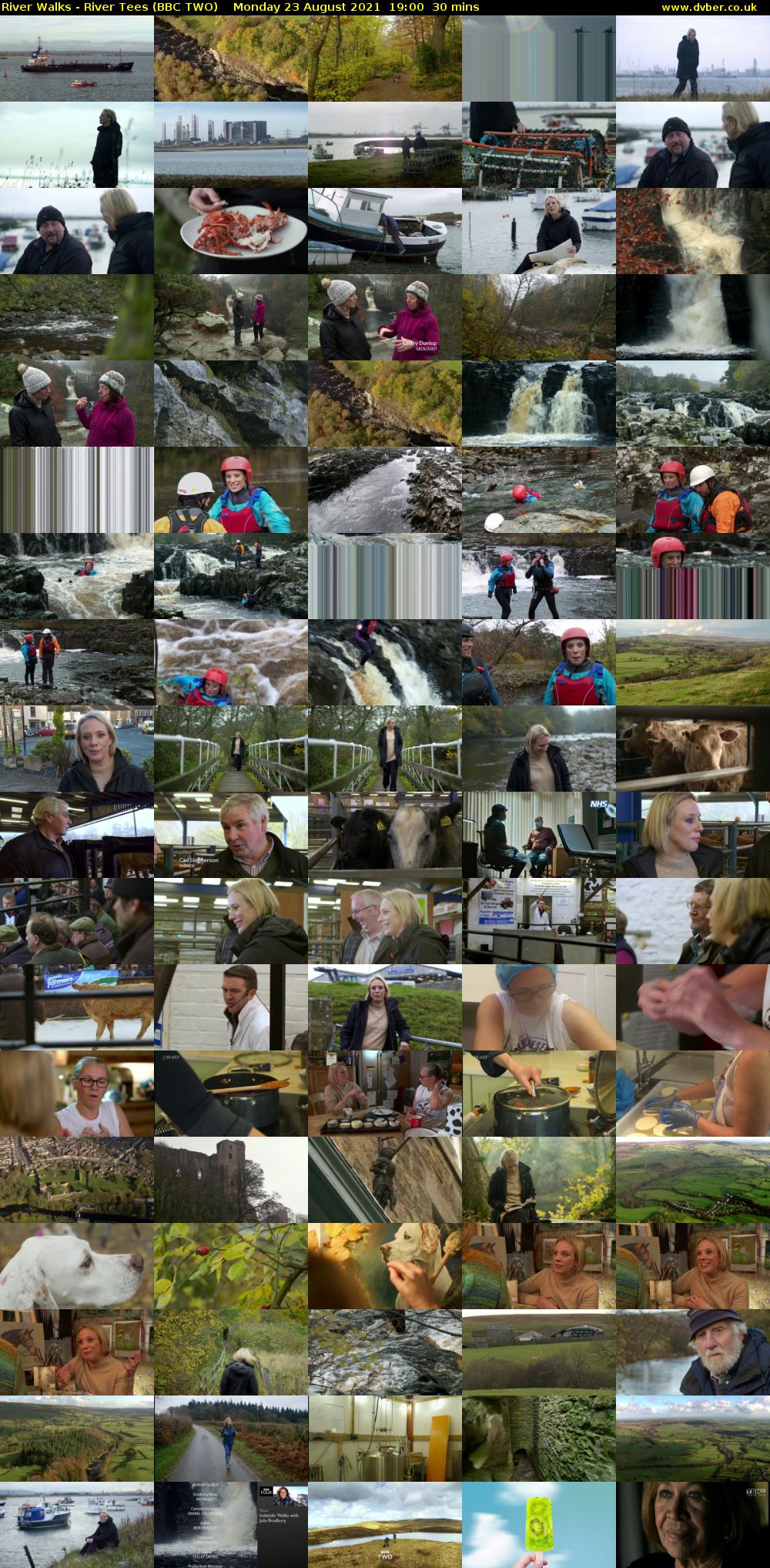River Walks - River Tees (BBC TWO) Monday 23 August 2021 19:00 - 19:30