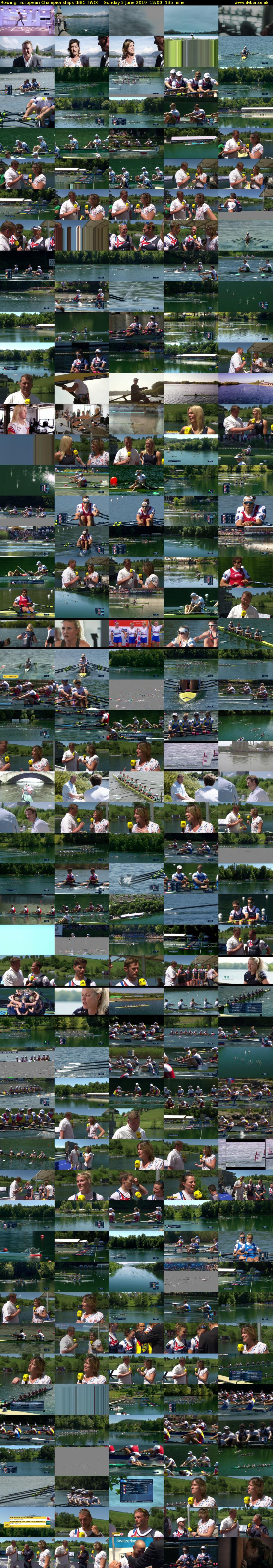 Rowing: European Championships (BBC TWO) Sunday 2 June 2019 12:00 - 14:15