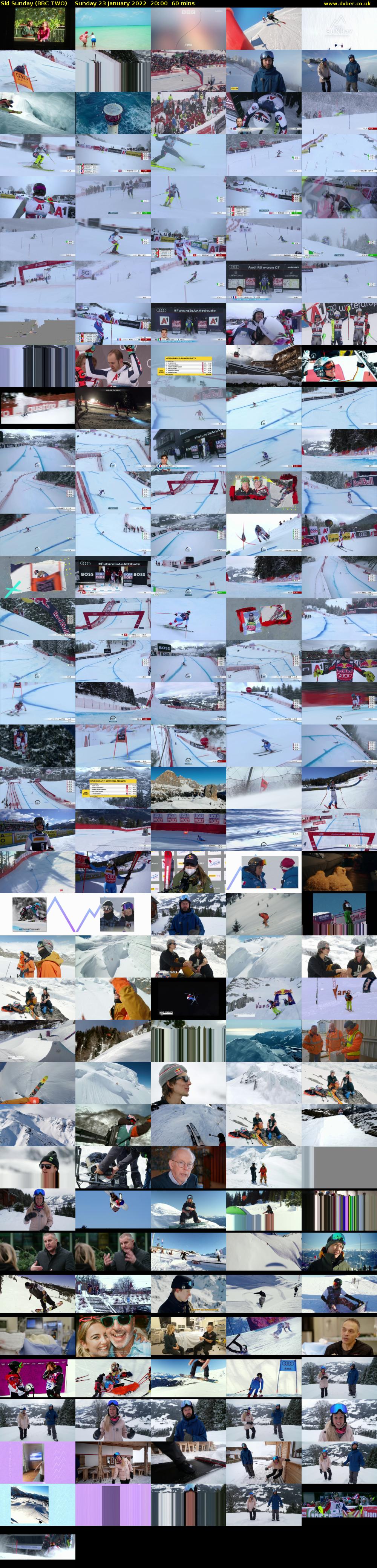 Ski Sunday (BBC TWO) Sunday 23 January 2022 20:00 - 21:00