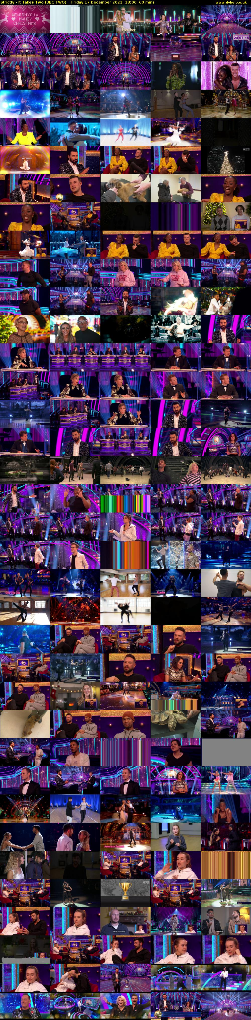 Strictly - It Takes Two (BBC TWO) Friday 17 December 2021 18:00 - 19:00