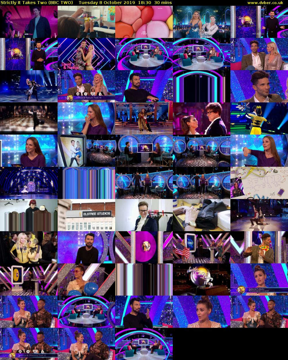 Strictly It Takes Two (BBC TWO) Tuesday 8 October 2019 18:30 - 19:00