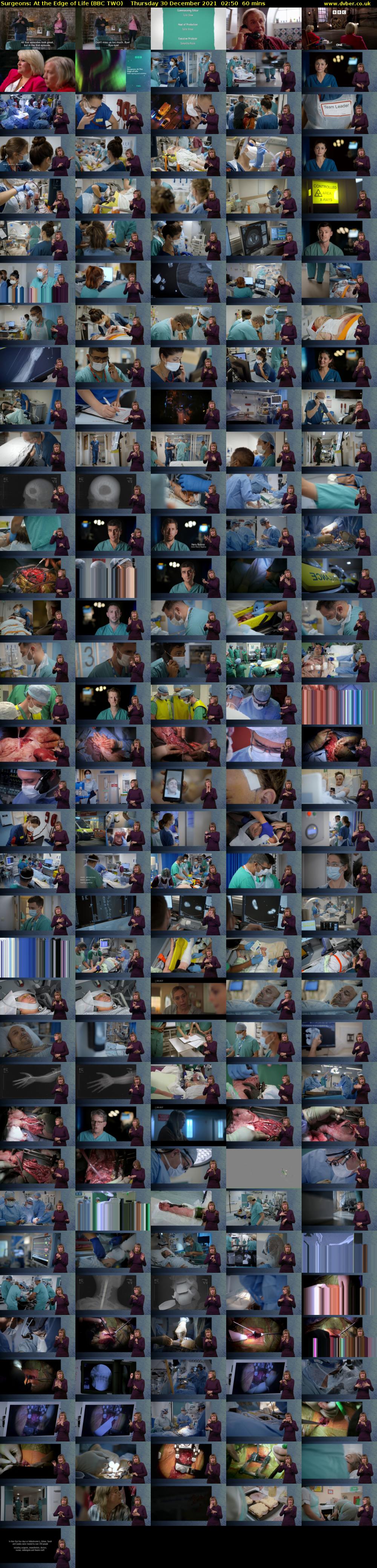 Surgeons: At the Edge of Life (BBC TWO) Thursday 30 December 2021 02:50 - 03:50