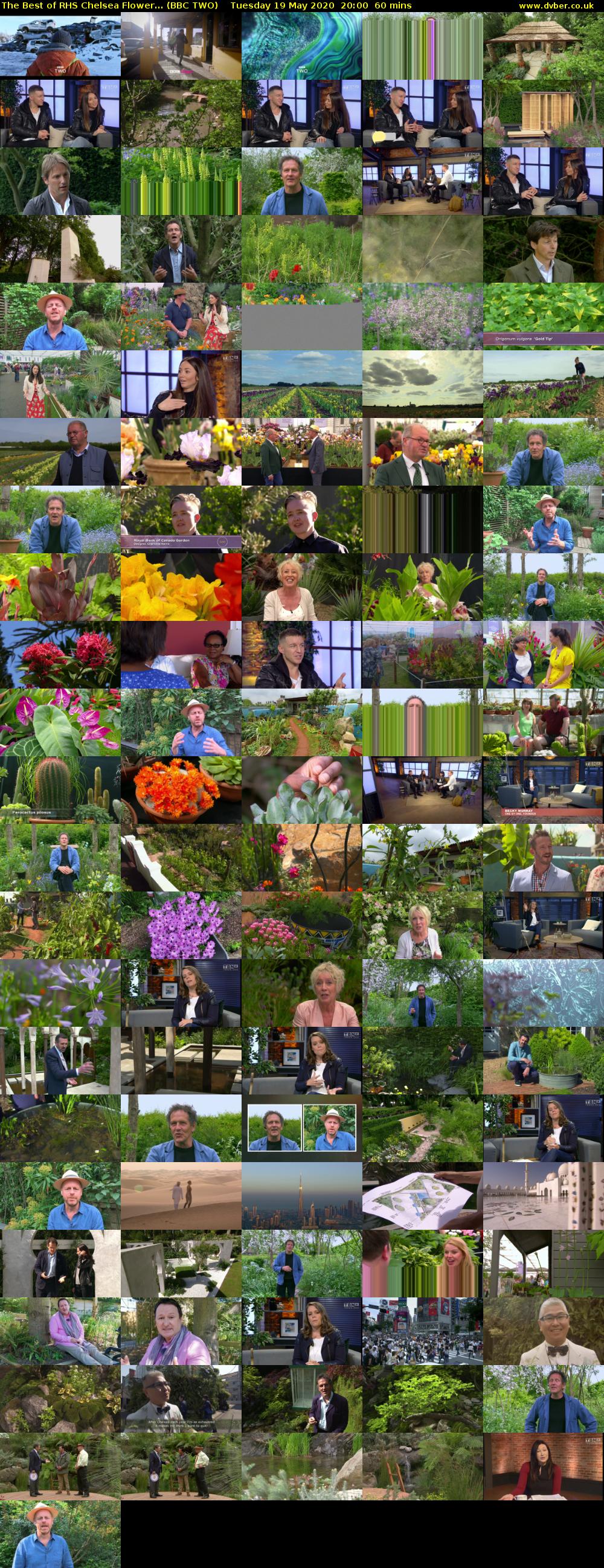 The Best of RHS Chelsea Flower... (BBC TWO) Tuesday 19 May 2020 20:00 - 21:00