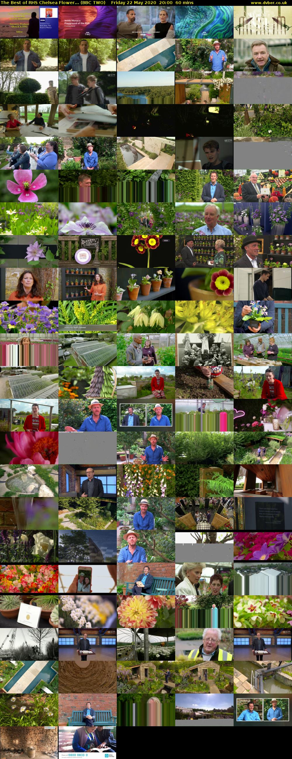 The Best of RHS Chelsea Flower... (BBC TWO) Friday 22 May 2020 20:00 - 21:00
