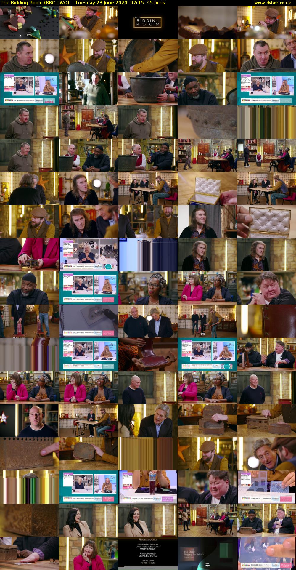 The Bidding Room (BBC TWO) Tuesday 23 June 2020 07:15 - 08:00