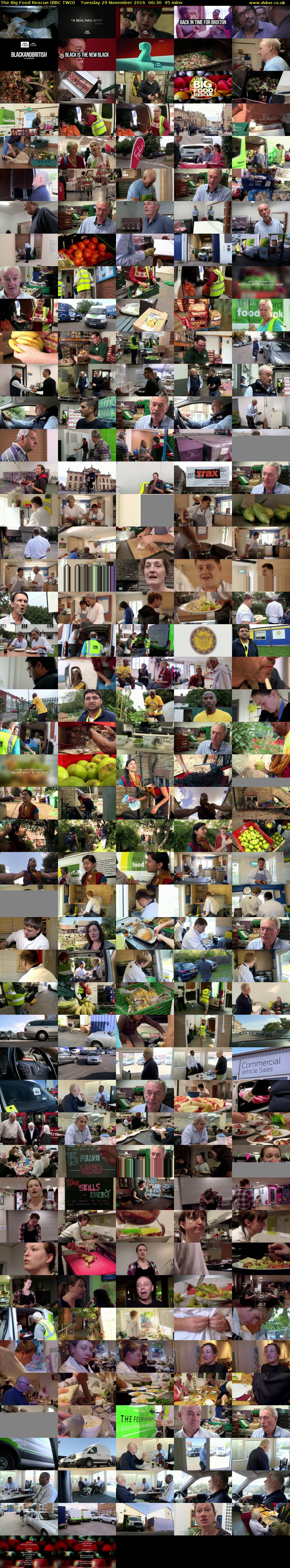 The Big Food Rescue (BBC TWO) Tuesday 29 November 2016 06:30 - 07:15