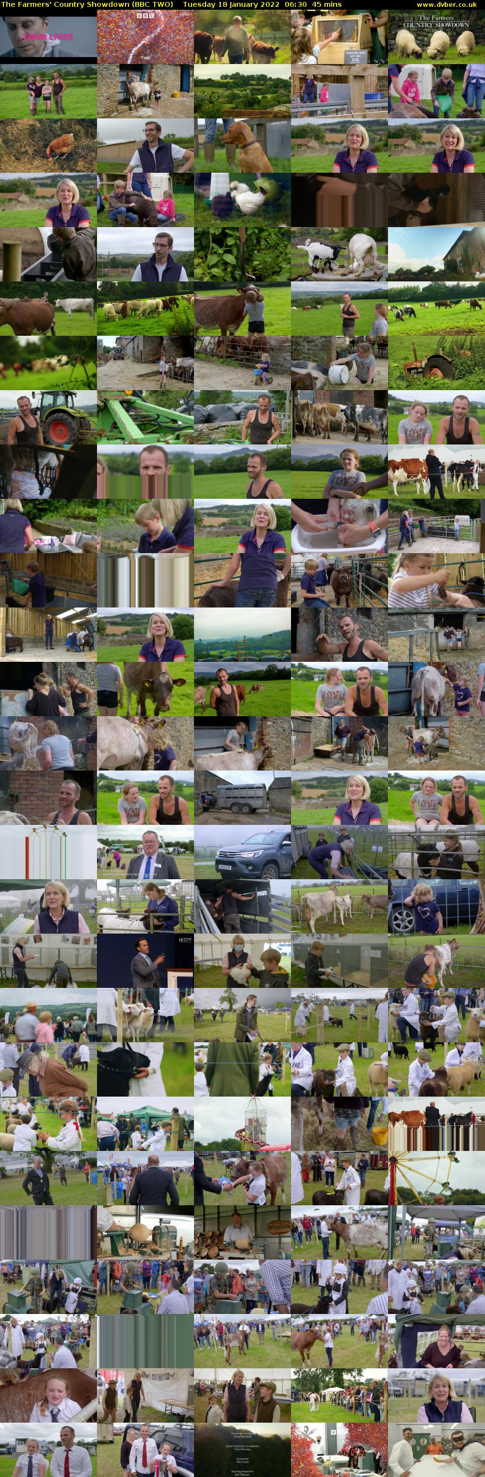 The Farmers' Country Showdown (BBC TWO) Tuesday 18 January 2022 06:30 - 07:15