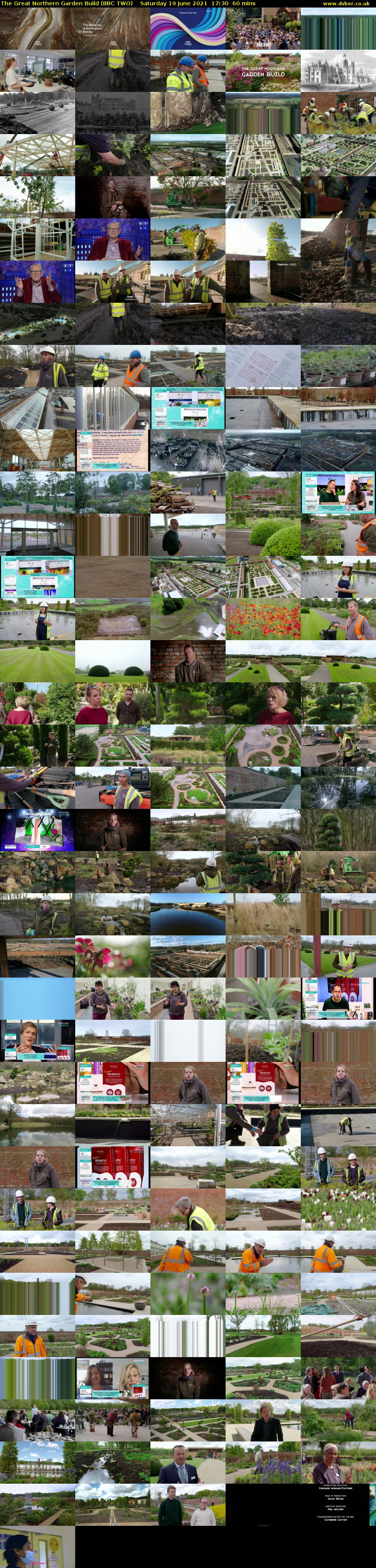 The Great Northern Garden Build (BBC TWO) Saturday 19 June 2021 17:30 - 18:30