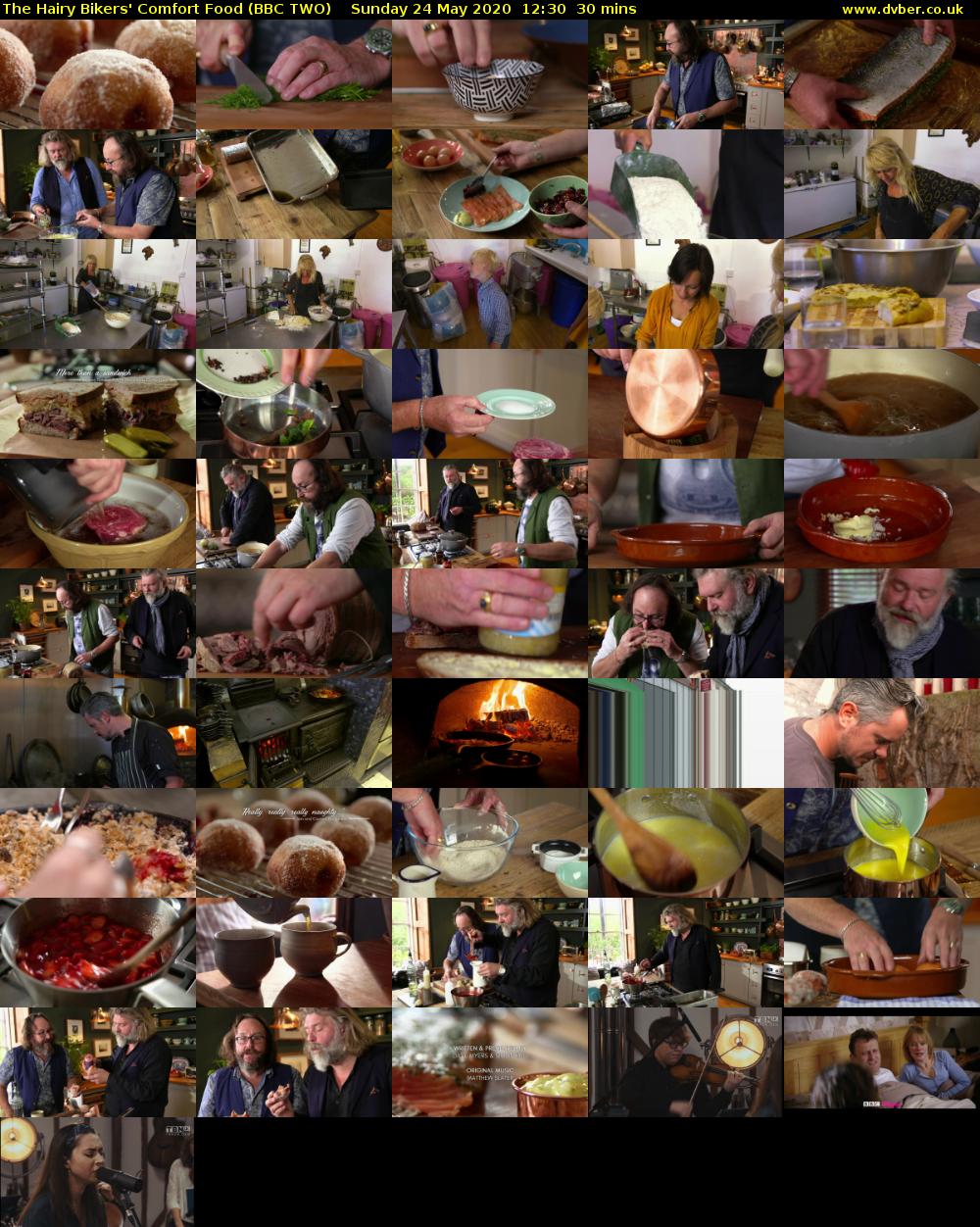 The Hairy Bikers' Comfort Food (BBC TWO) Sunday 24 May 2020 12:30 - 13:00