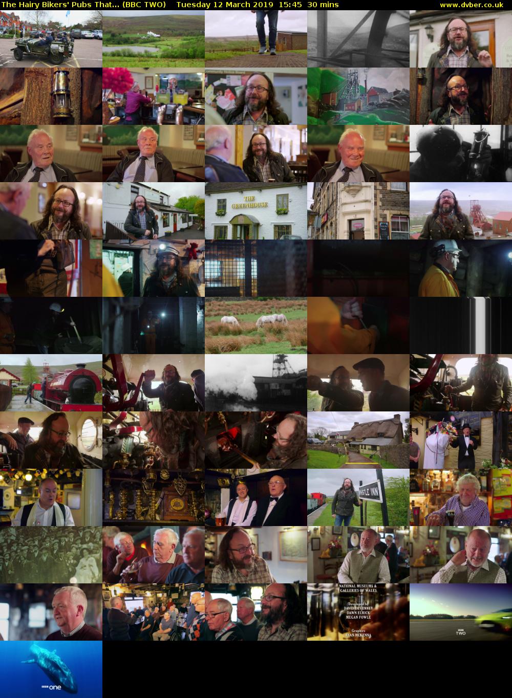 The Hairy Bikers' Pubs That... (BBC TWO) Tuesday 12 March 2019 15:45 - 16:15