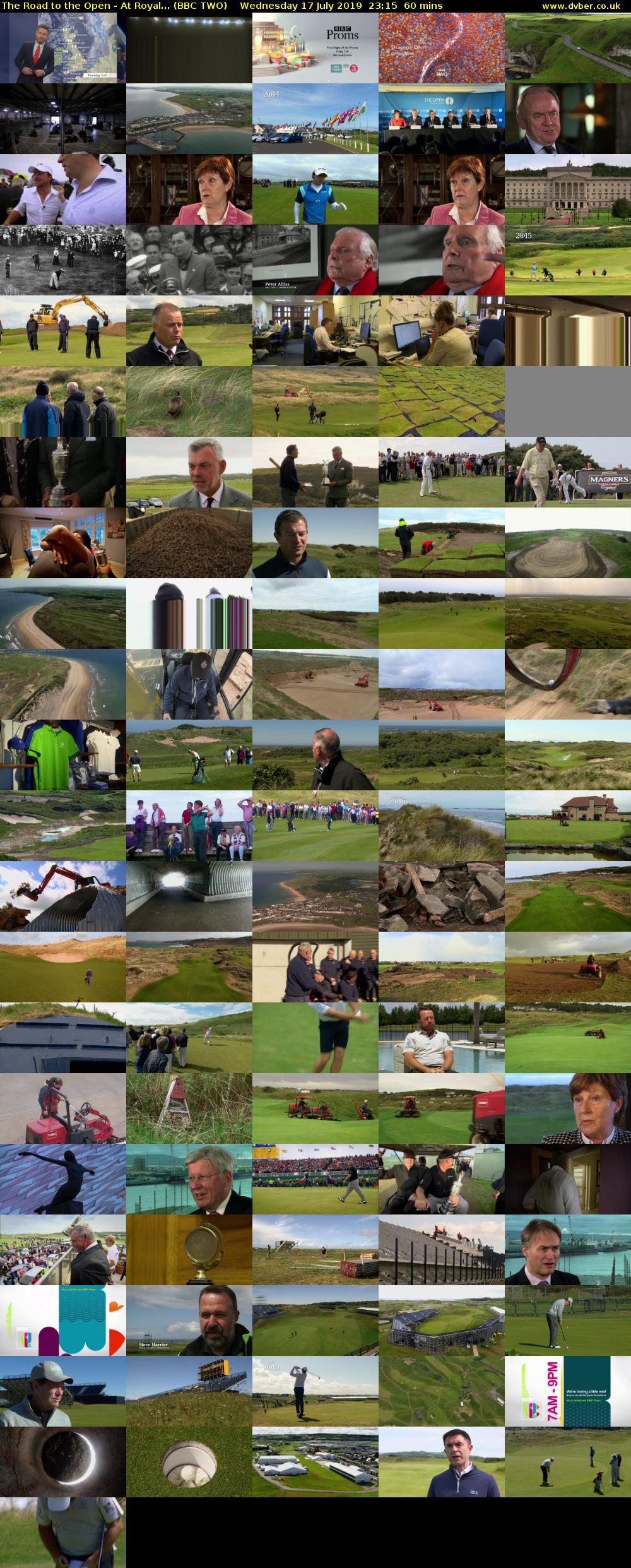 The Road to the Open - At Royal... (BBC TWO) Wednesday 17 July 2019 23:15 - 00:15