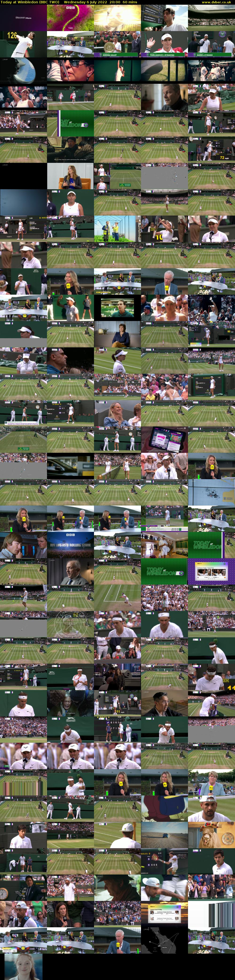 Today at Wimbledon (BBC TWO) Wednesday 6 July 2022 20:00 - 21:00