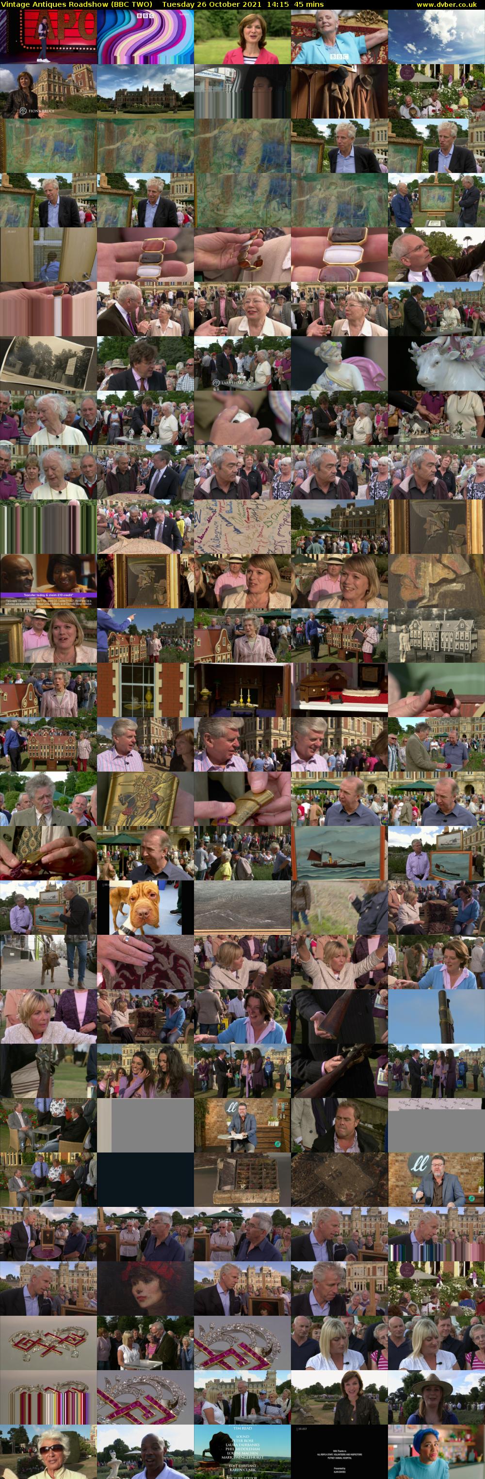 Vintage Antiques Roadshow (BBC TWO) Tuesday 26 October 2021 14:15 - 15:00
