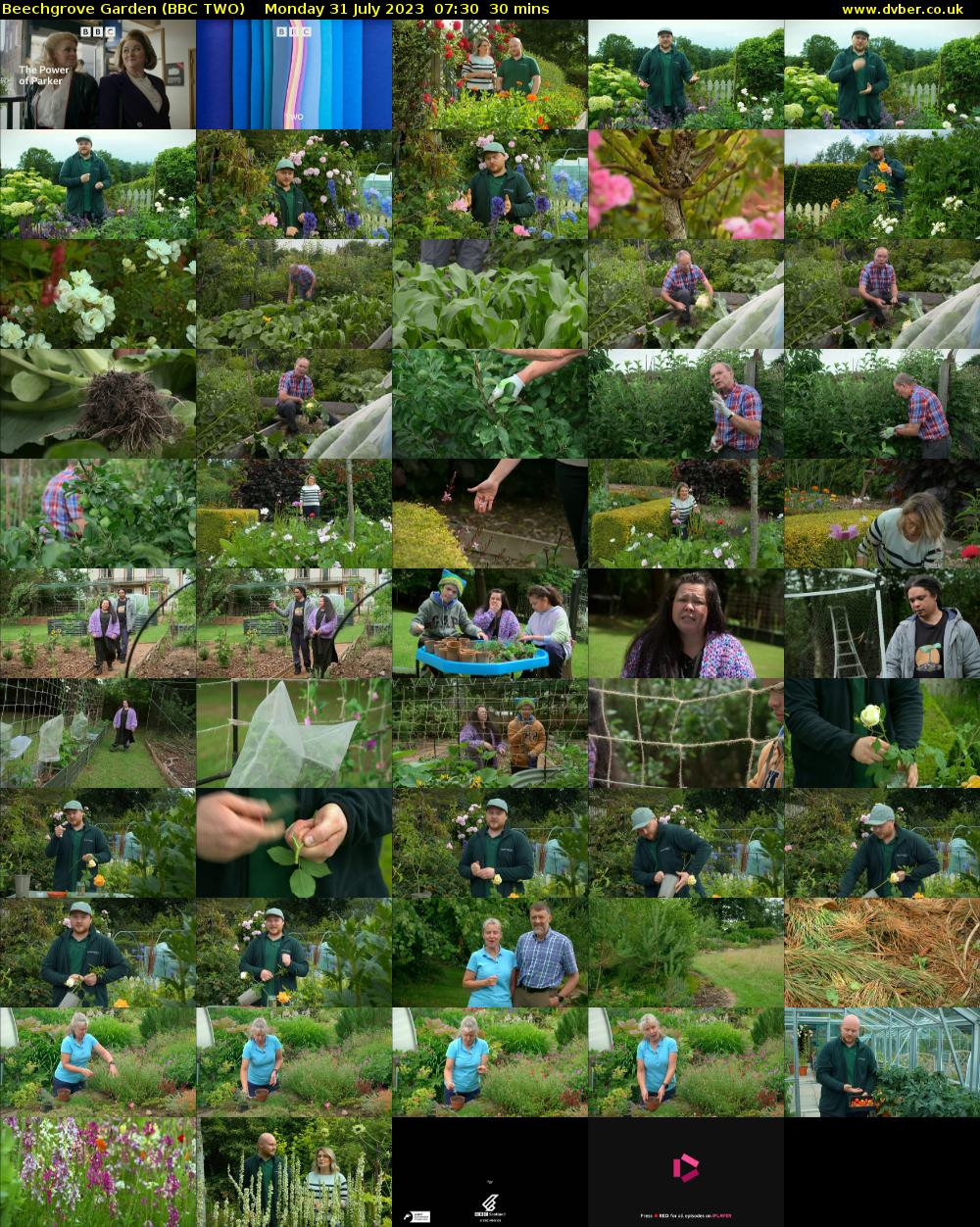 Beechgrove Garden (BBC TWO) Monday 31 July 2023 07:30 - 08:00